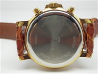 Armbanduhr Lorenz Herr Cronografo in Gelb vergoldet stahl 14885AD - 14885AD